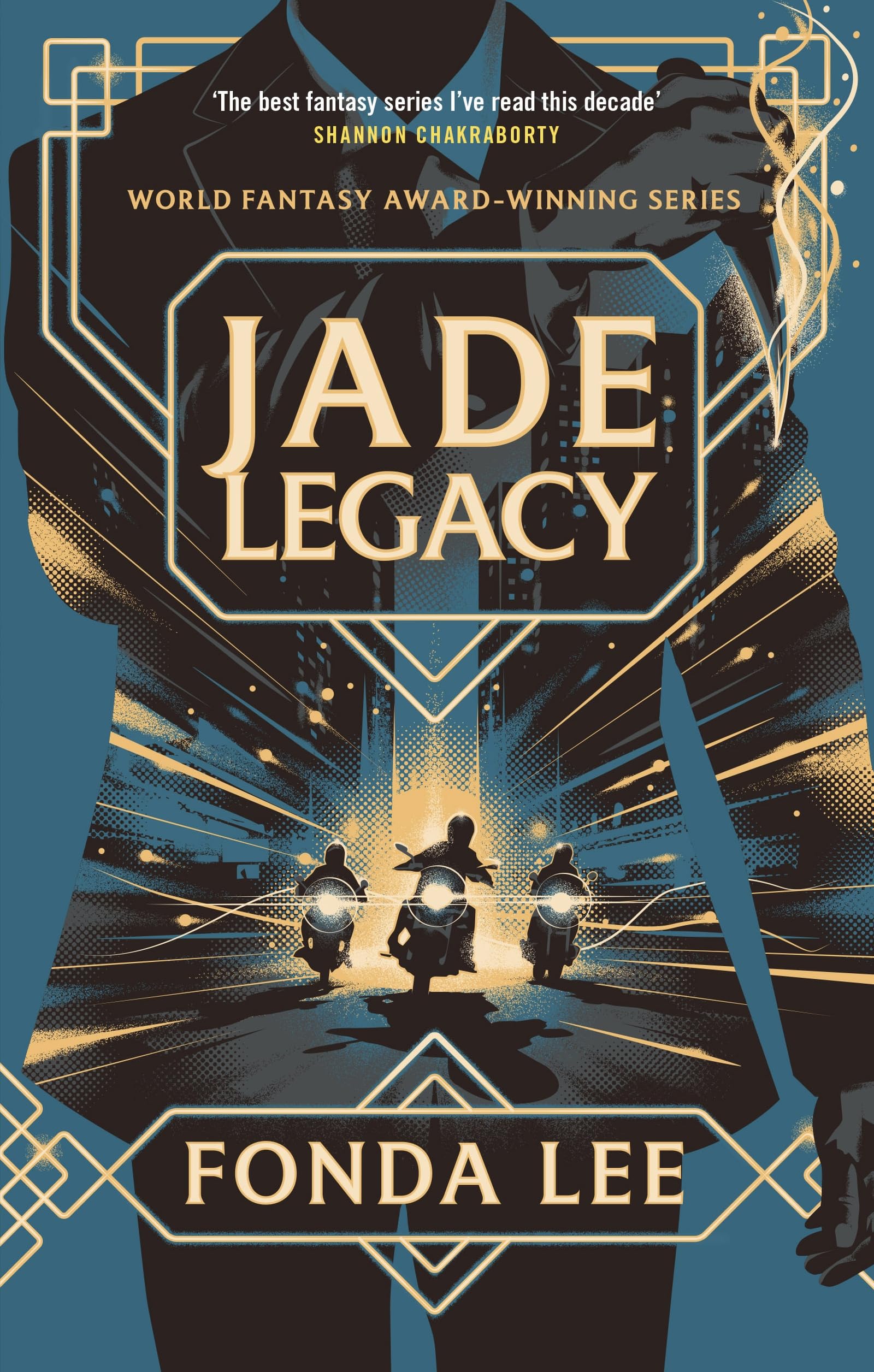 Front cover of the book 'Jade Legacy' by lee fonda.
