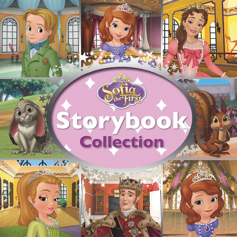 Front cover of the book 'Sofia the First Storybook Collection' by Disney.