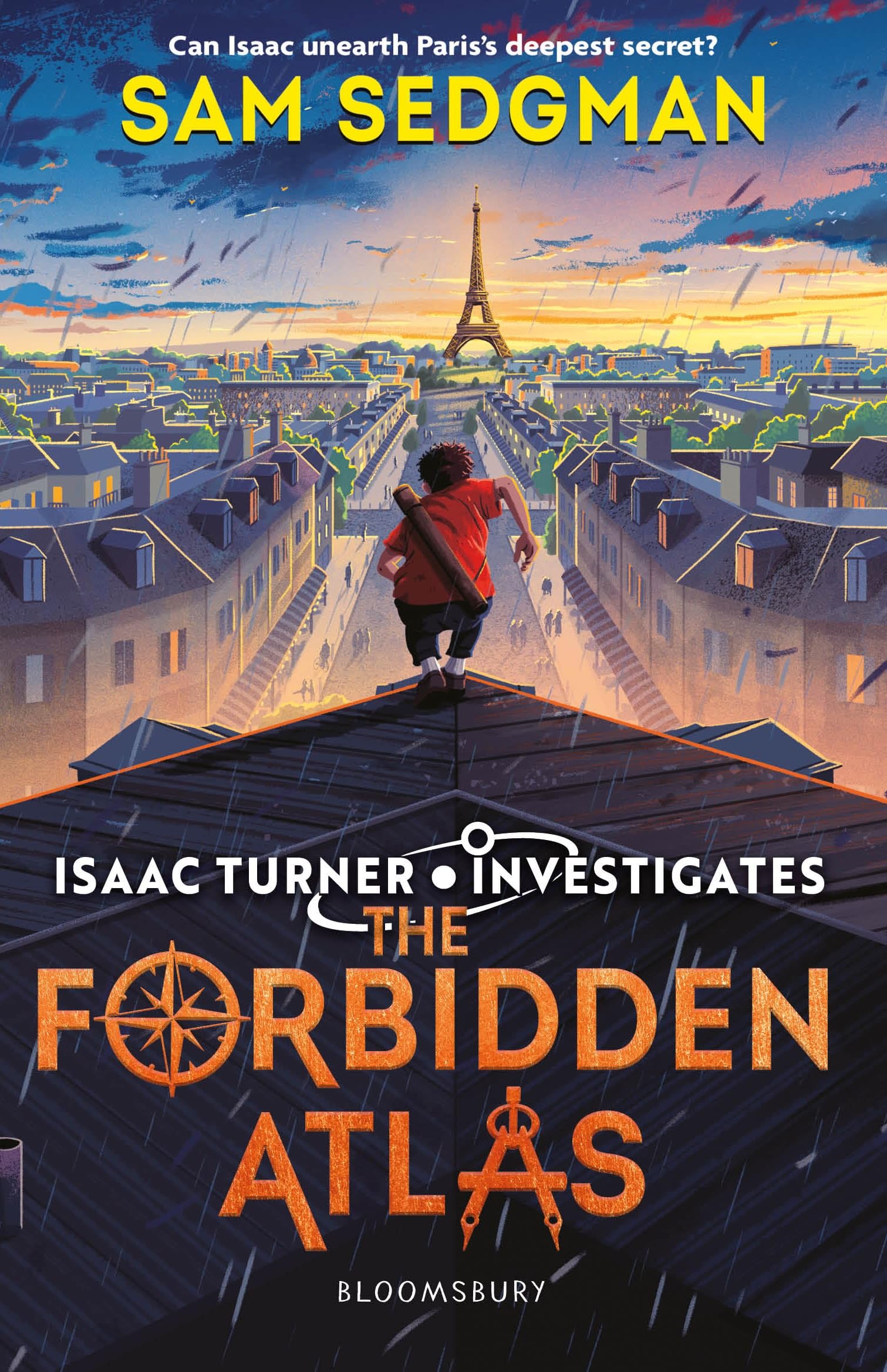 Front cover of the book 'The forbidden atlas' by Sam Sedgman.