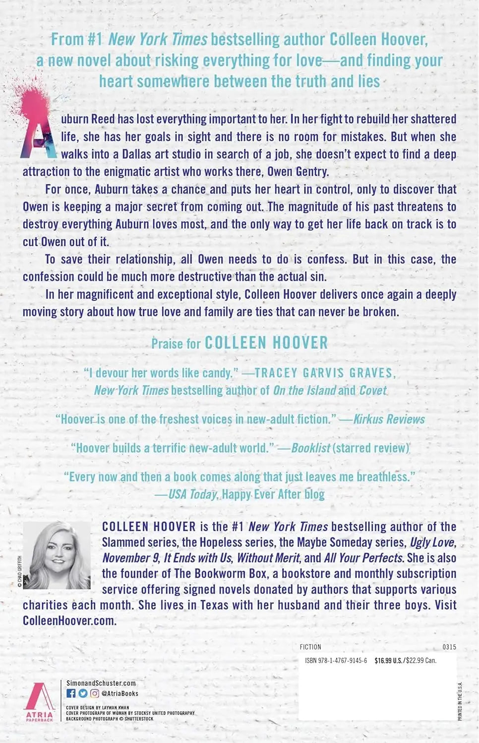 Confess (Paperback) - Colleen Hoover image 2
