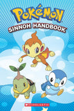 Front cover of the book 'Pokemon: Sinnoh Handbook' by Tracey West.