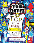 Front cover of the book 'Tom Gates #9: Top of the Class by Liz Pichon' by Liz Pichon.