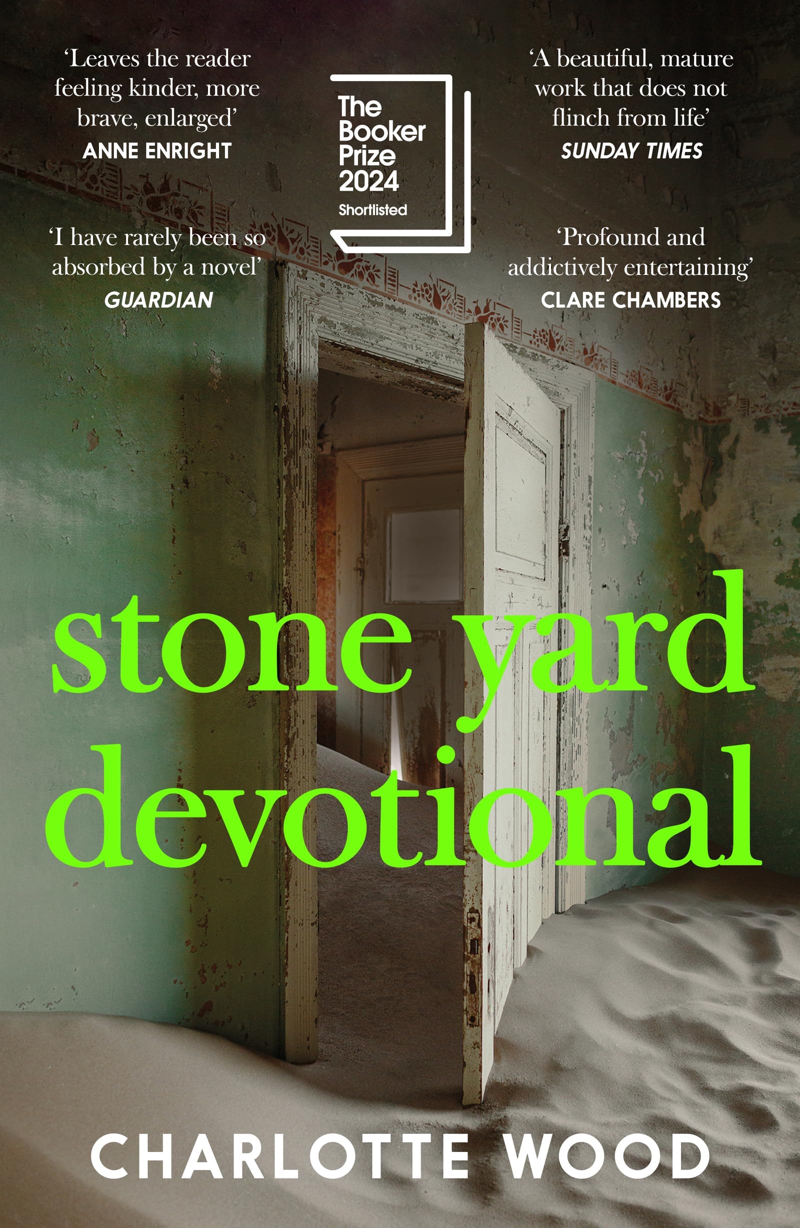 Front cover of the book 'Stone yard devotional' by Charlotte Wood.