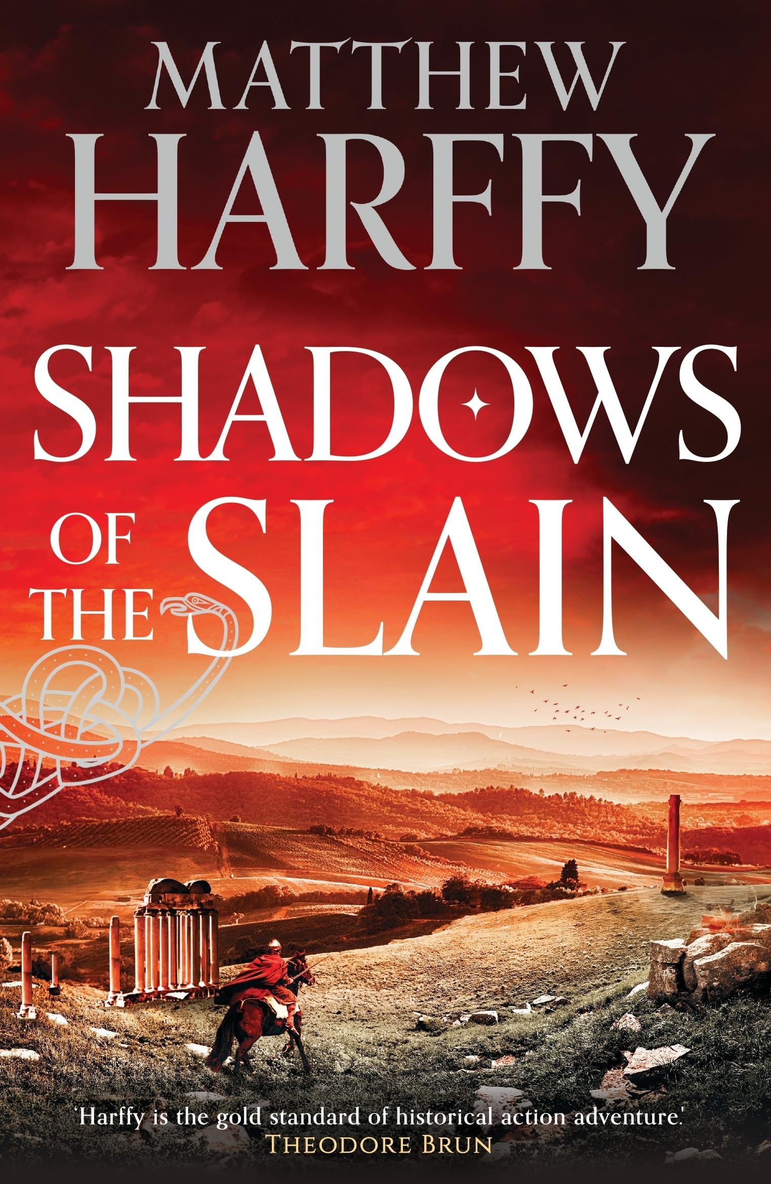 Front cover of the book 'Shadows of the Slain (The Bernicia Chronicles)' by Matthew Harffy.