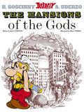 Front cover of the book 'Asterix: The Mansions of The Gods: Album 17' by Goscinny Rene.