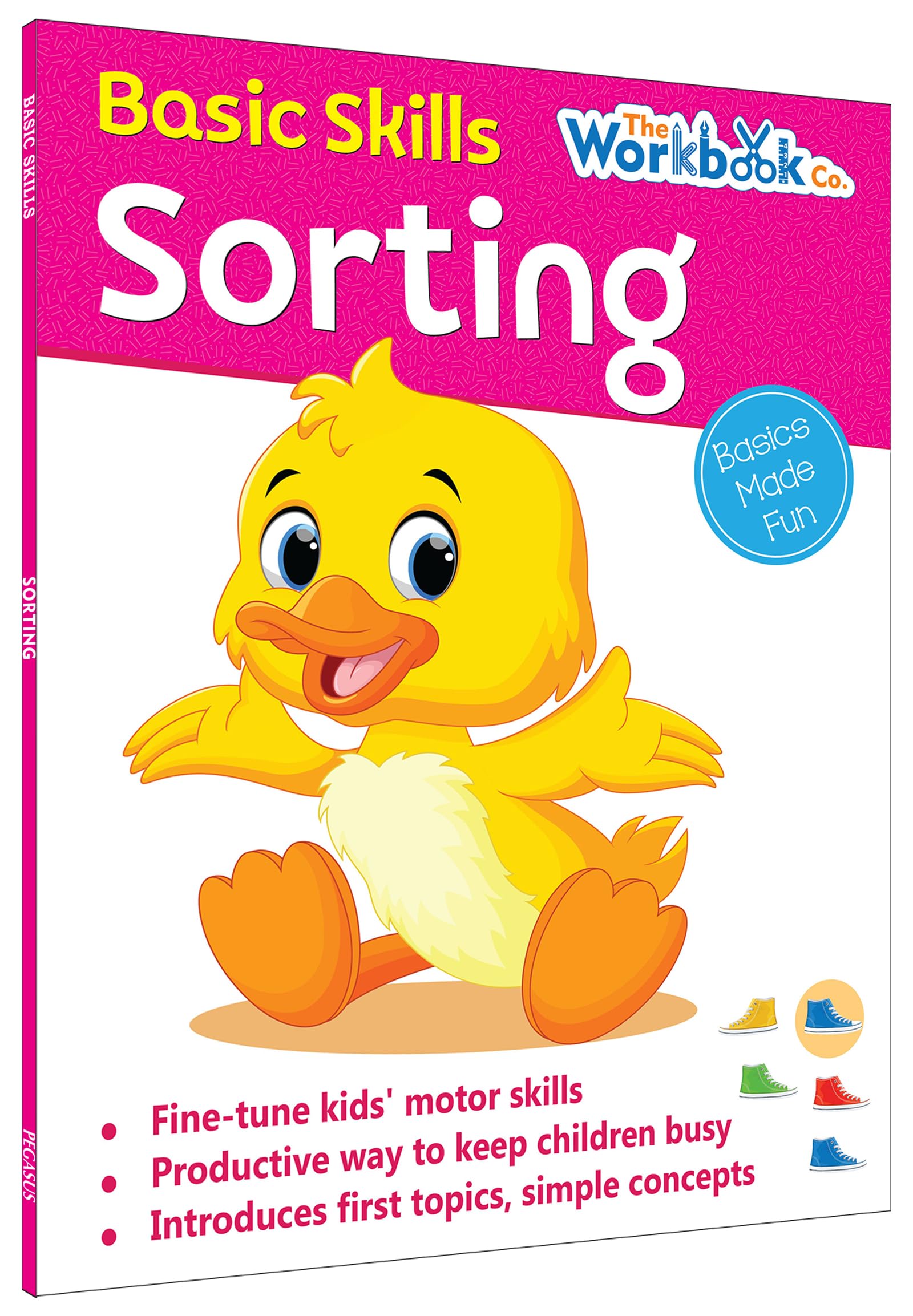 Front cover of the book 'Sorting - Basic Skills' by Pegasus.