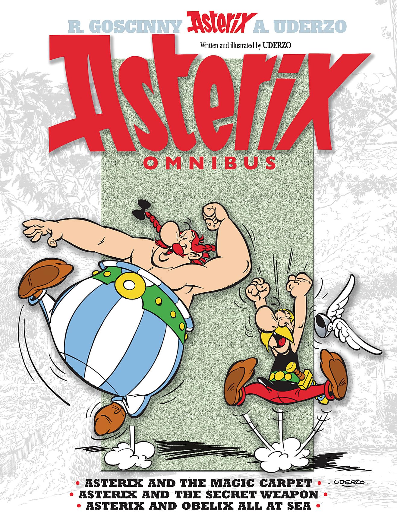 Front cover of the book 'Asterix Omnibus 10' by Uderzo A.