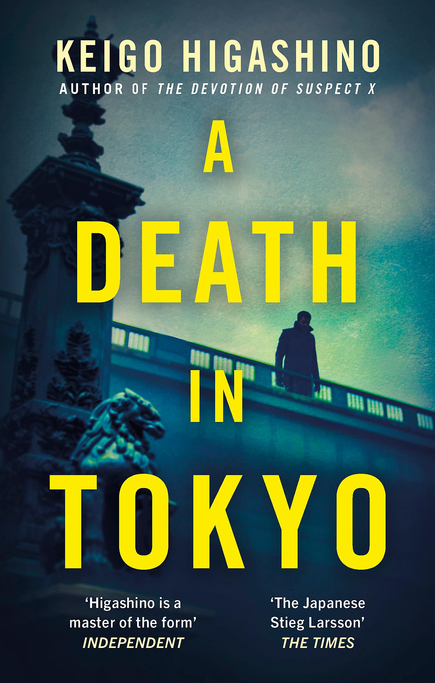 Front cover of the book 'A Death in Tokyo (The Detective Kaga Series)' by Keigo Higashino.
