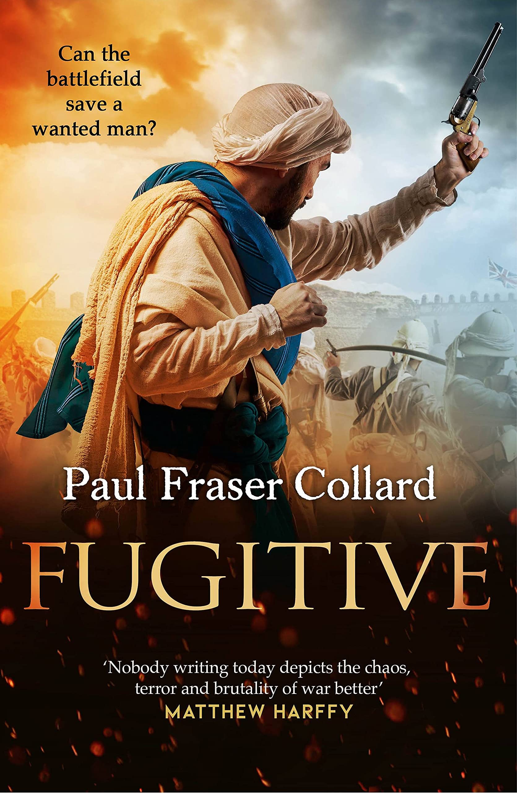 Front cover of the book 'Fugitive (Jack Lark, Book 9)' by Collard, Paul Fraser.