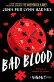 Front cover of the book 'The Naturals: Bad Blood: Book 4 in this unputdownable mystery series from the author of The Inheritance Games' by Jennifer Lynn Barnes.