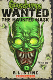 Front cover of the Paperback book 'Scholastic India Gb Wanted - The Haunted Mask (Goosebumps Wanted) R.L.STINE' by R.l Stine.
