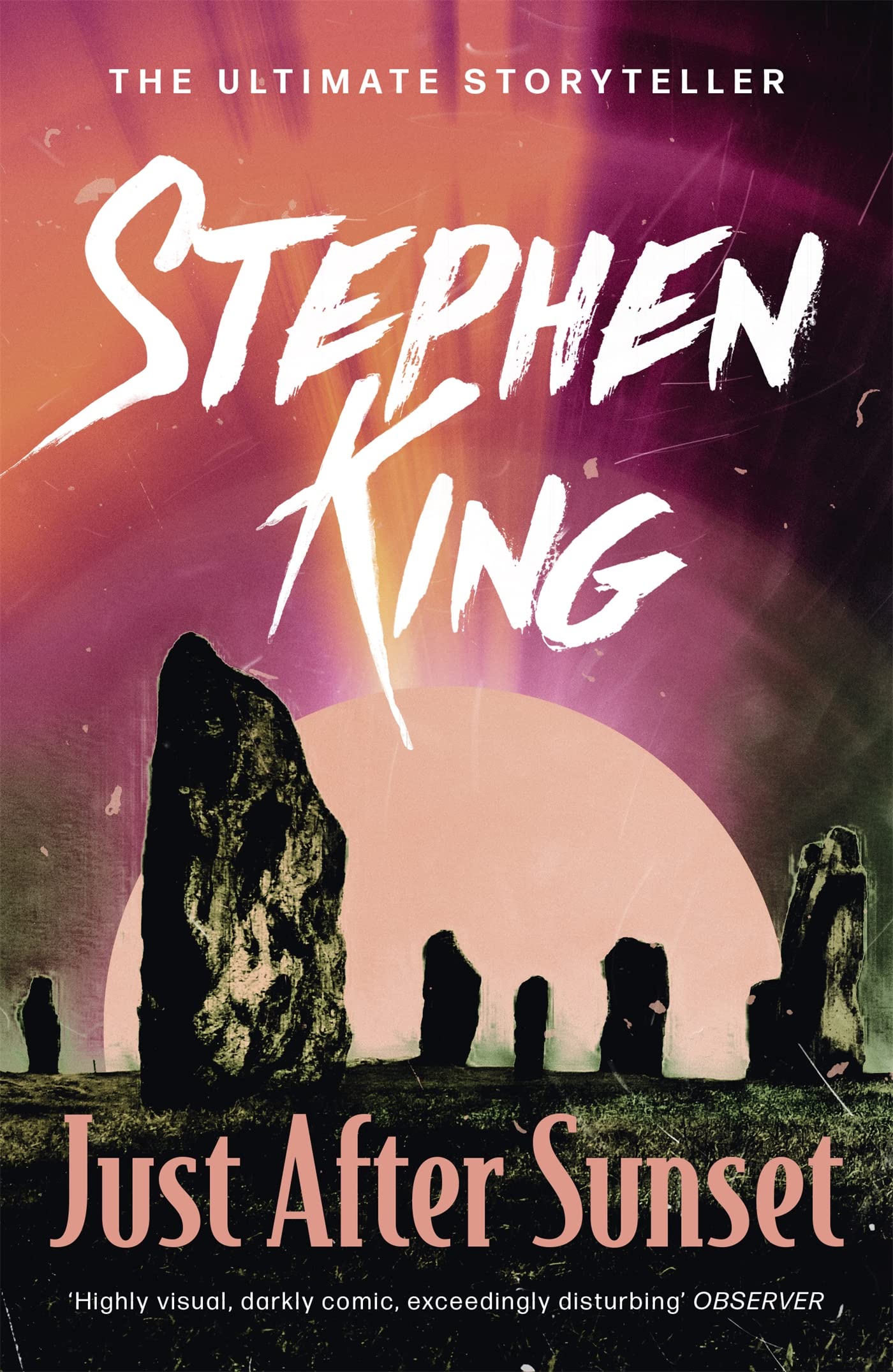 Front cover of the book 'Just After Sunset' by Na.