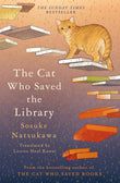 Front cover of the book 'The cat who saved the library' by Sosuke Natsukawa.