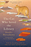 Front cover of the book 'The cat who saved the library' by Sosuke Natsukawa.