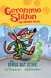 Front cover of the book 'Geronimo Stilton Graphic Novel #1: The Sewer Rat Stink' by Geronimo Stilton.