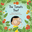 Front cover of the book 'tomato thief' by Niyatee Parikh Sharma.