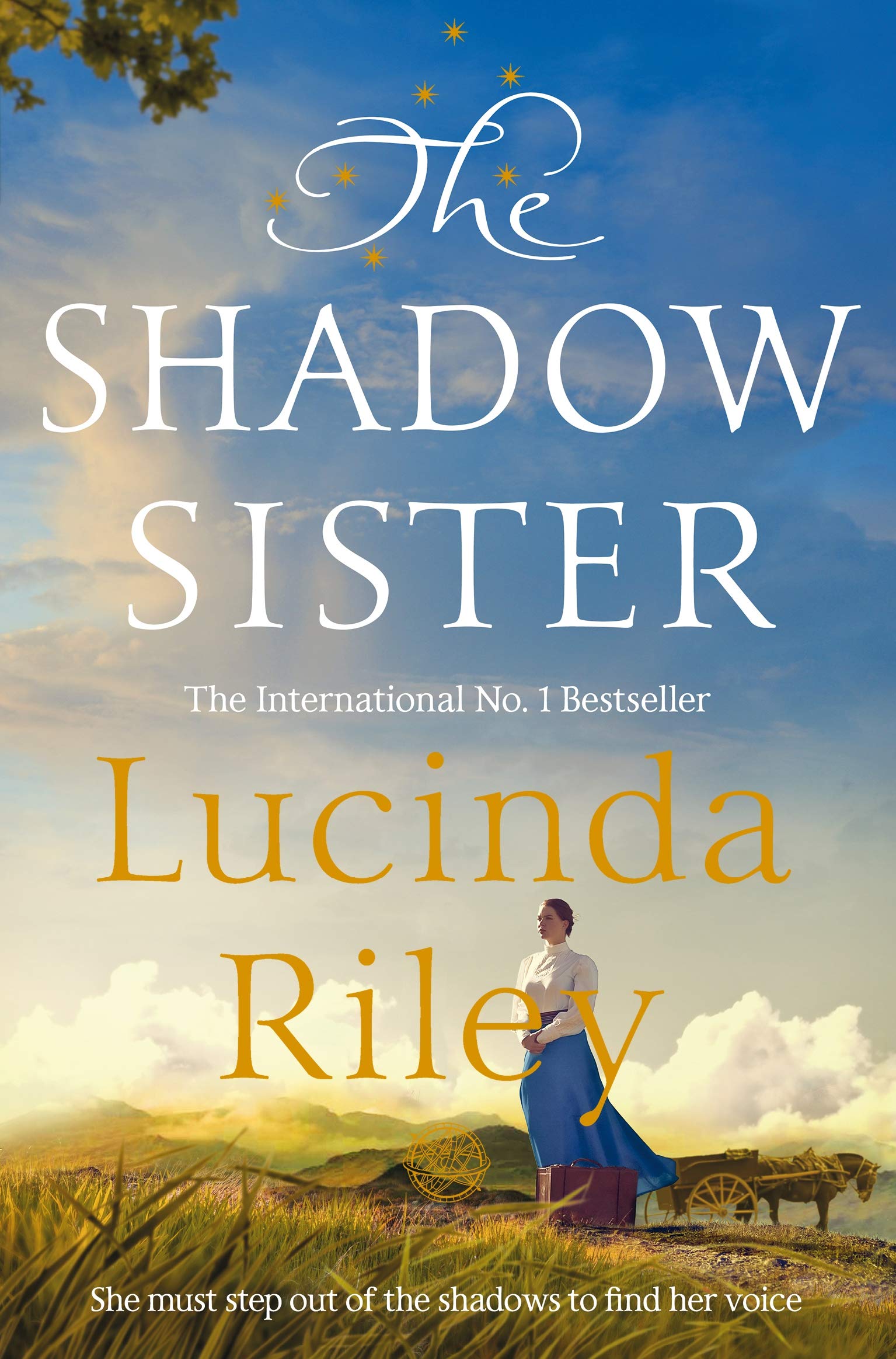 Front cover of the book 'The Shadow Sister (The Seven Sisters)' by Riley Lucinda.