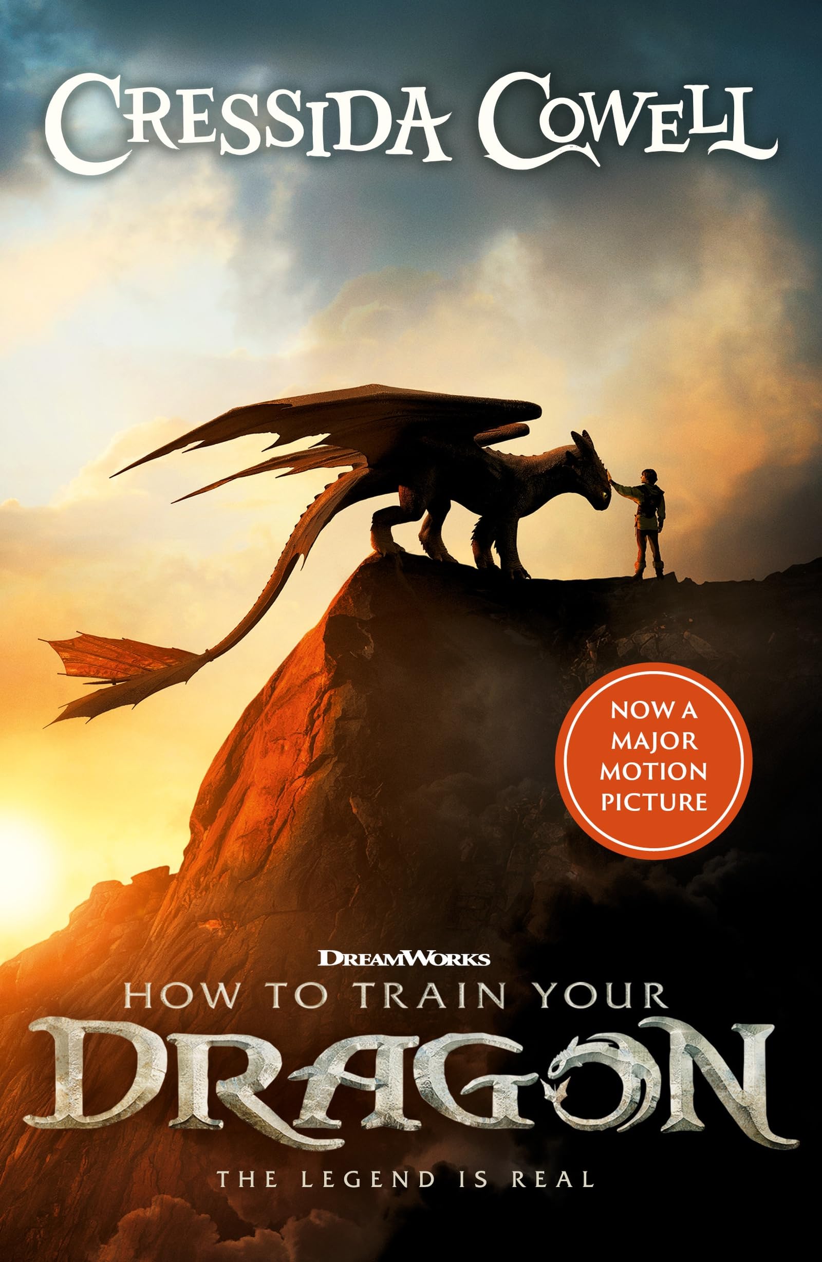 Front cover of the book 'How to Train Your Dragon 2025 FILM TIE-IN EDITION: Book 1 - Read the hilarious first book that inspired the films' by Cressida Cowell.