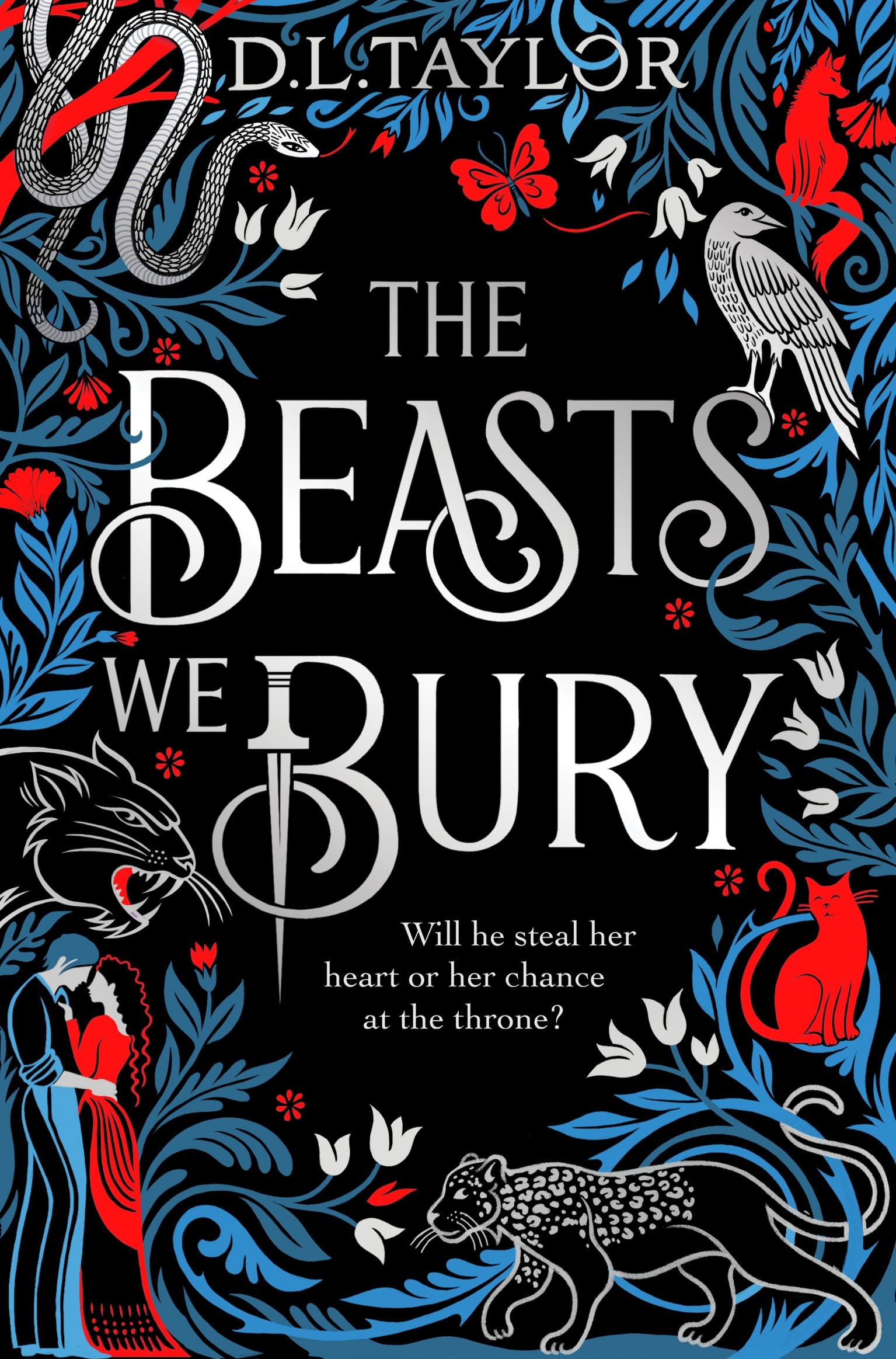 Front cover of the book 'The Beasts We Bury' by D. L. Taylor.