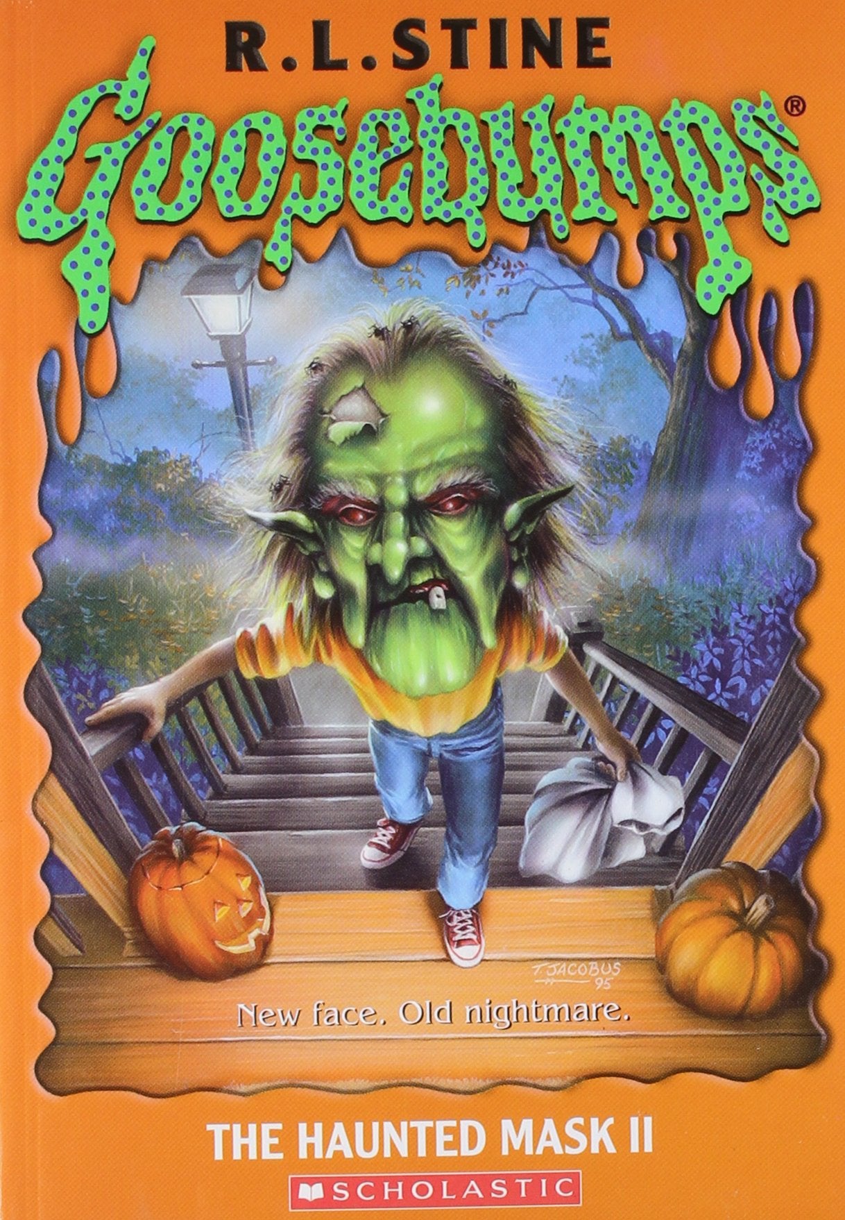 Front cover of the book 'The Haunted Mask II (Goosebumps)' by R.l Stine.