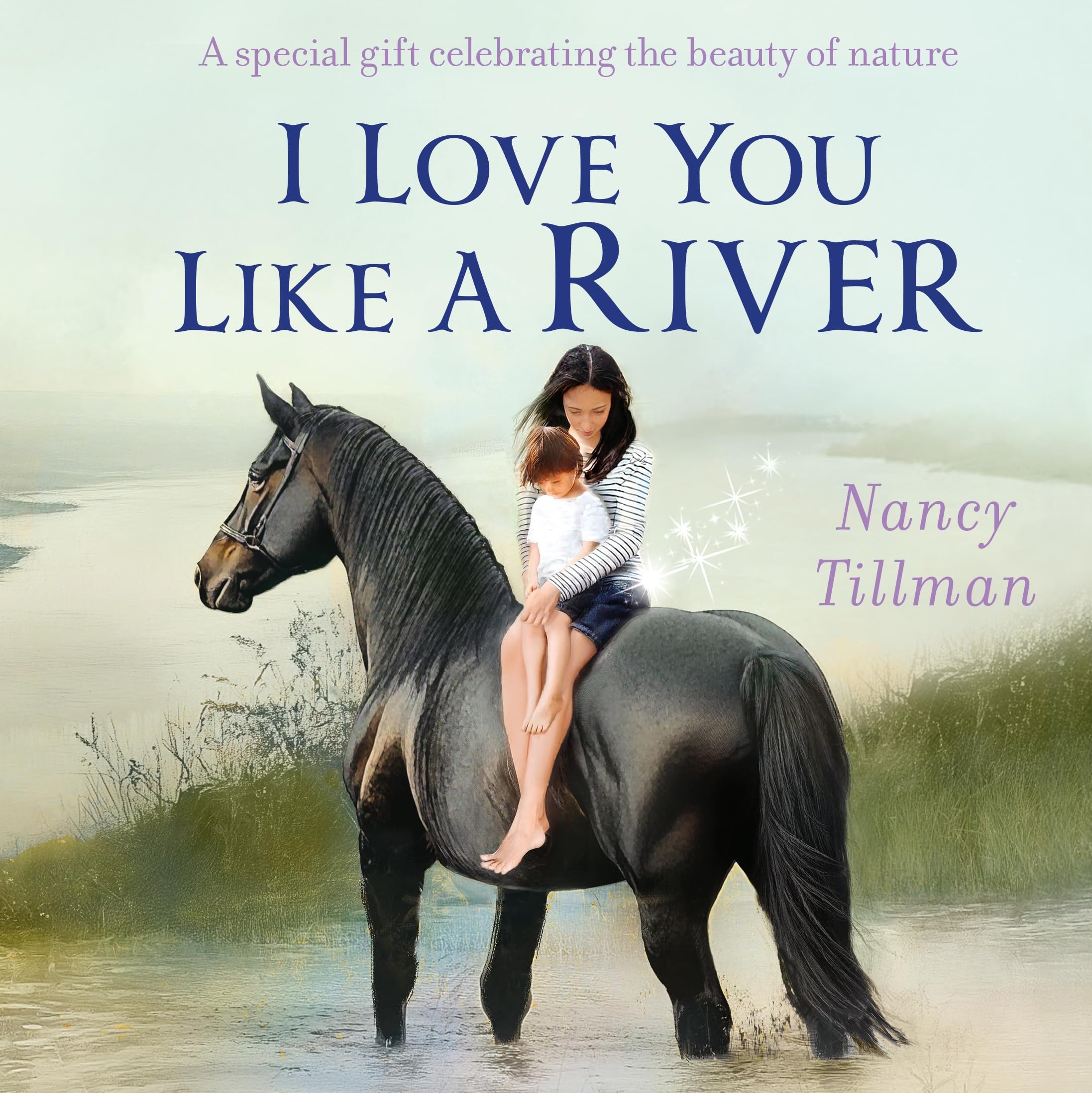 Front cover of the book 'I Love You Like a River' by Nancy Tillman.
