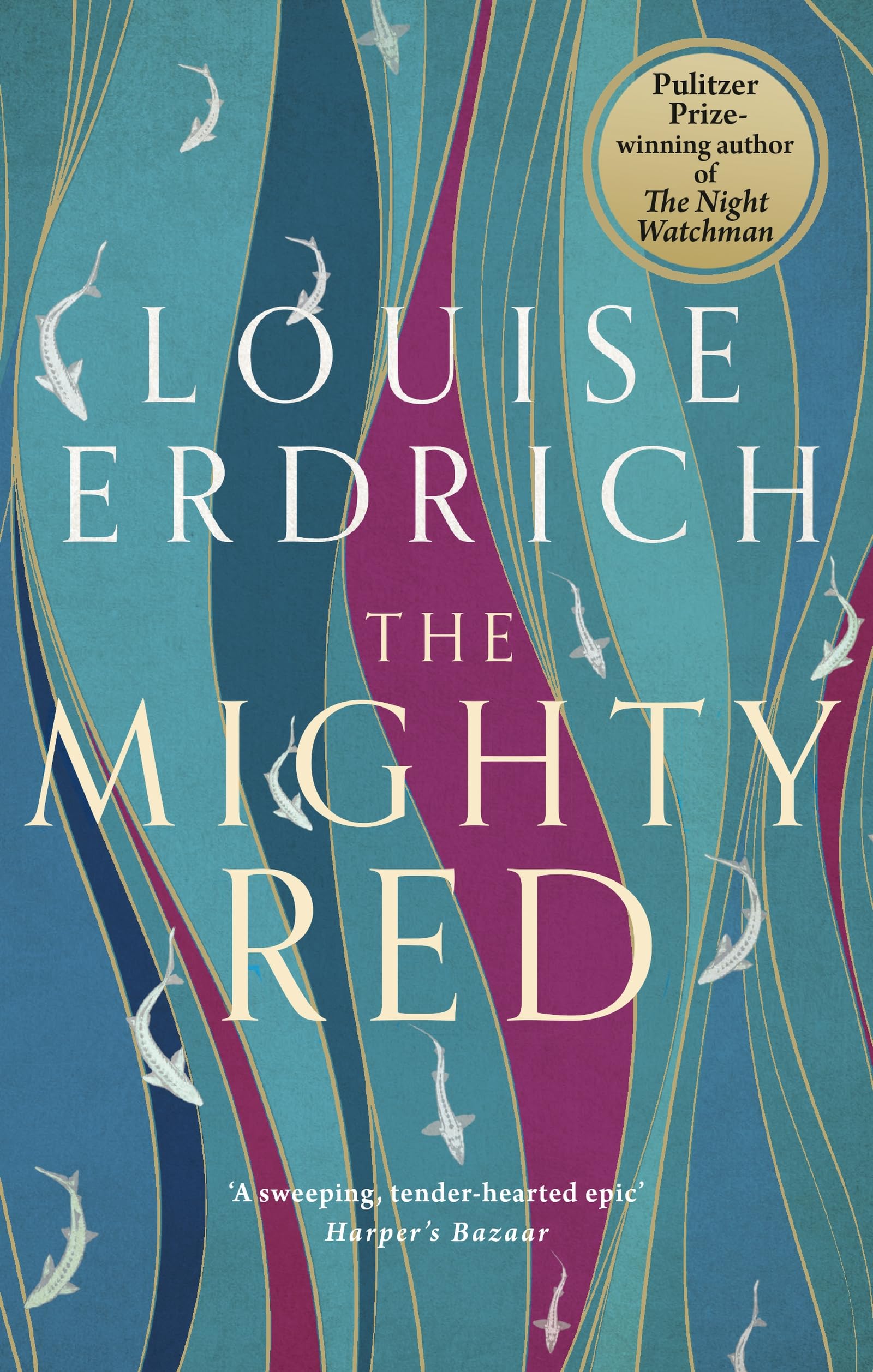 Front cover of the book 'The mighty red' by Louise Erdrich.