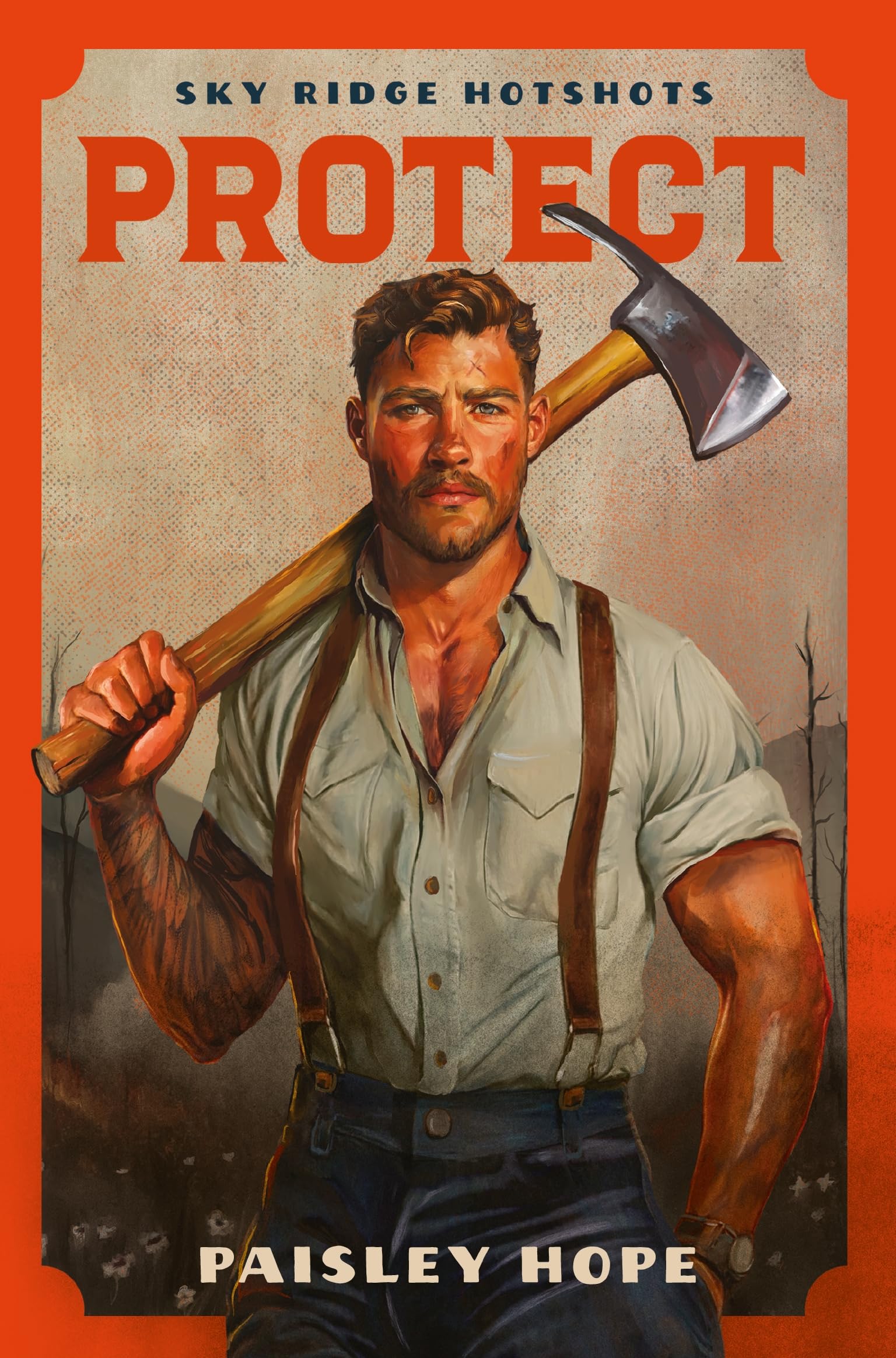 Front cover of the book 'Protect' by Paisley Hope.