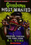Front cover of the book 'Gb Most Wanted#06 Creature Teacher: The Final Exam' by Scholastic.