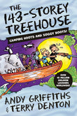 Front cover of the book 'The 143-Storey Treehouse (The Treehouse Series)' by Andy Griffiths.
