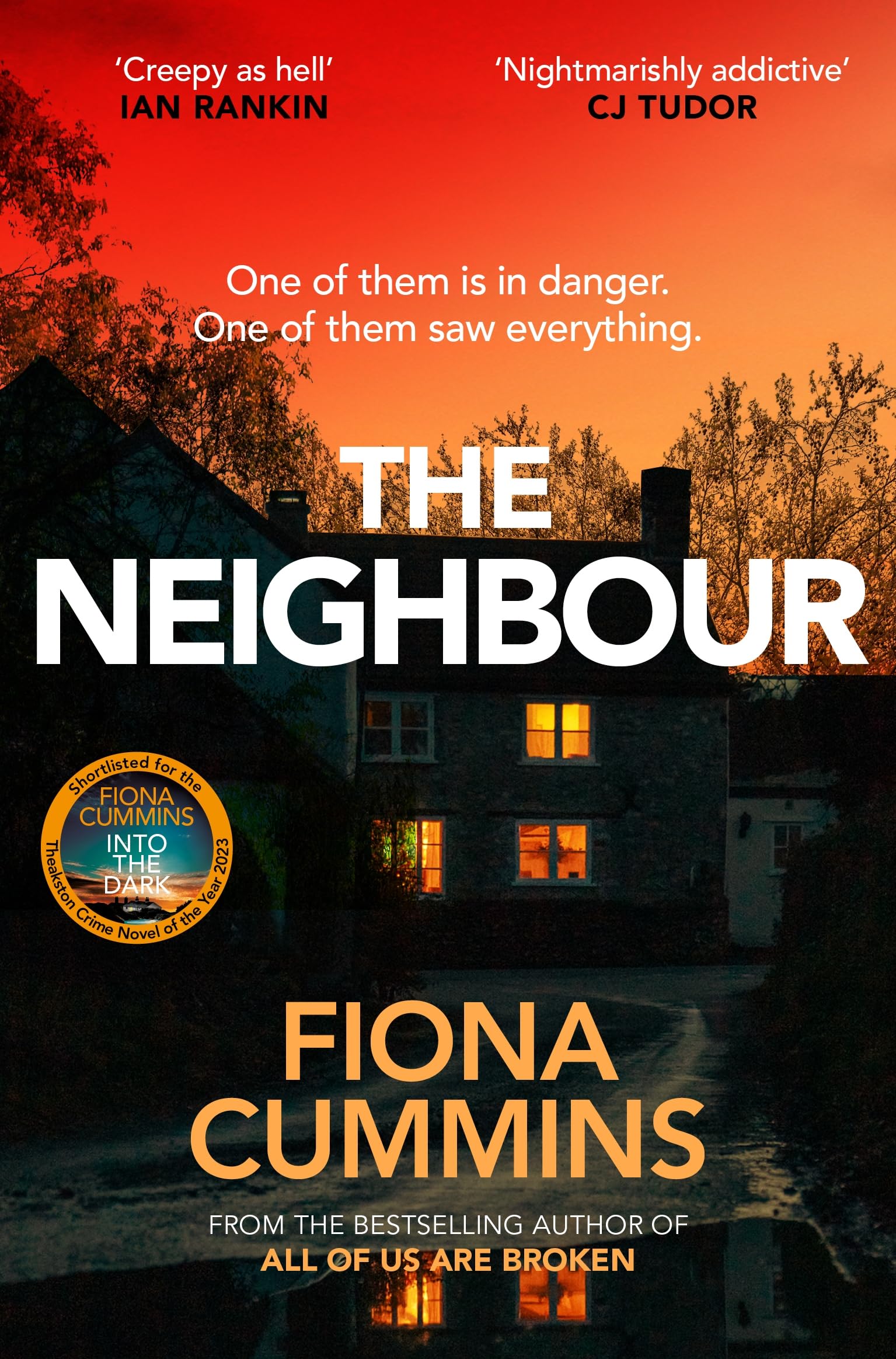 Front cover of the book 'The Neighbour' by Fiona Cummins.