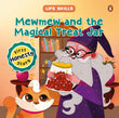 Front cover of the book 'Mewmew and the Magical Treat Jar (Life Skills Series): First Honesty Story | An Illustrated Storybook for Children about' by Penguin.