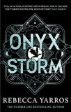 Front cover of the book 'Onyx storm (International Edition)' by Rebecca Yarros.