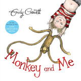 Front cover of the book 'Monkey & Me' by Emily Gravett.