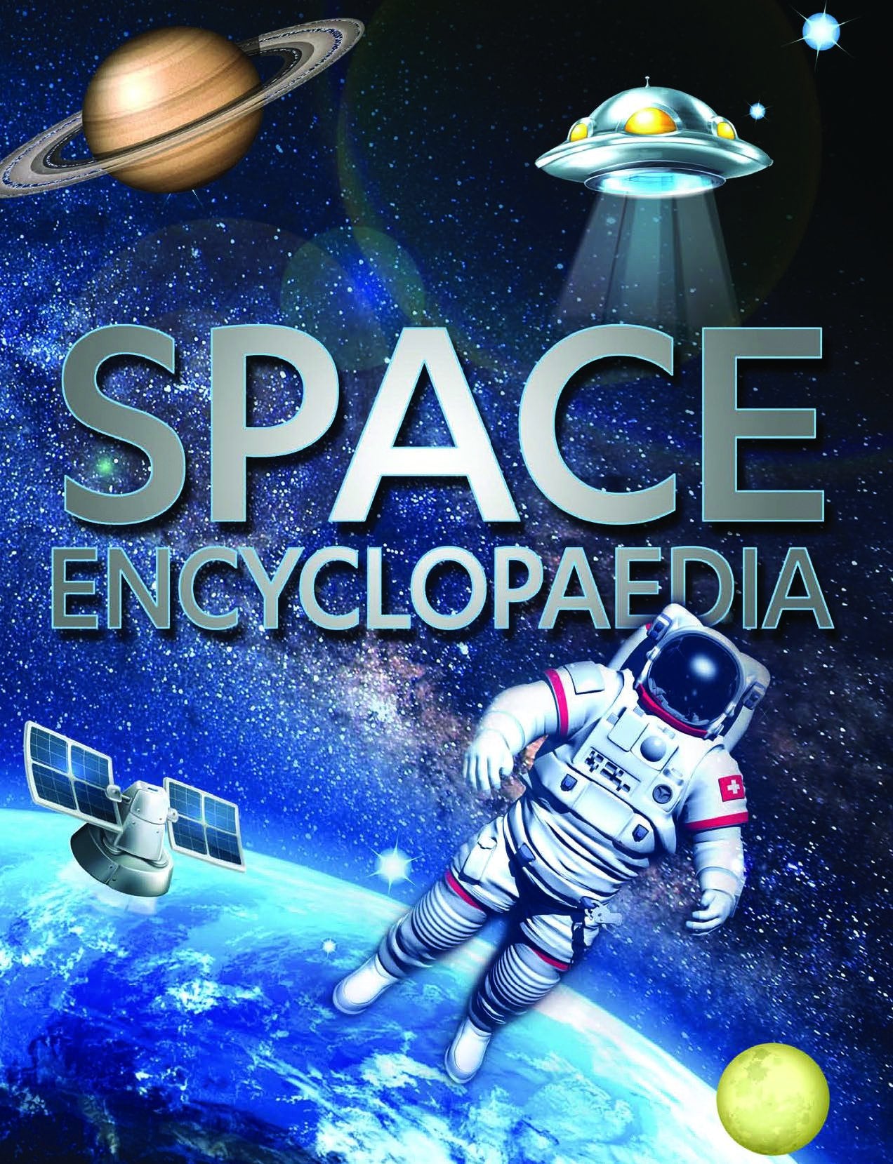 Front cover of the book 'Space Encyclopedia' by Na.