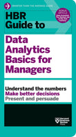 Front cover of the book 'HBR Guide to Data Analytics Basics for Managers (HBR Guide Series)' by Review, Harvard Business.