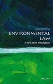Environmental Law: A Very Short Introduction |9780198794189|