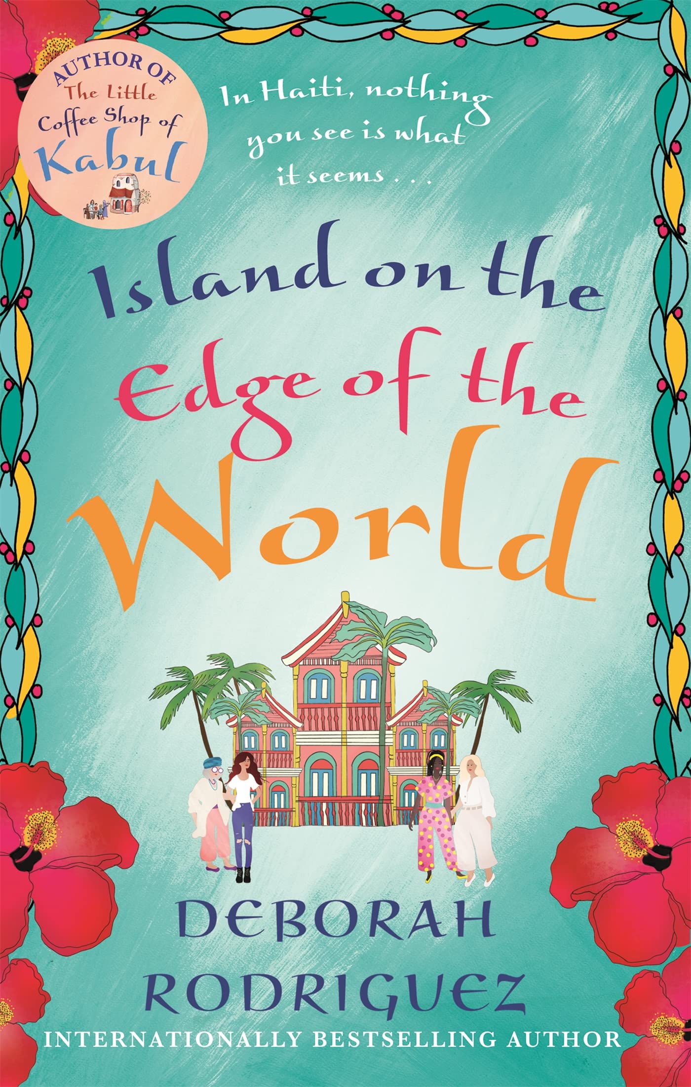 Front cover of the book 'The Island on the Edge of the World' by Rodriguez Deborah.