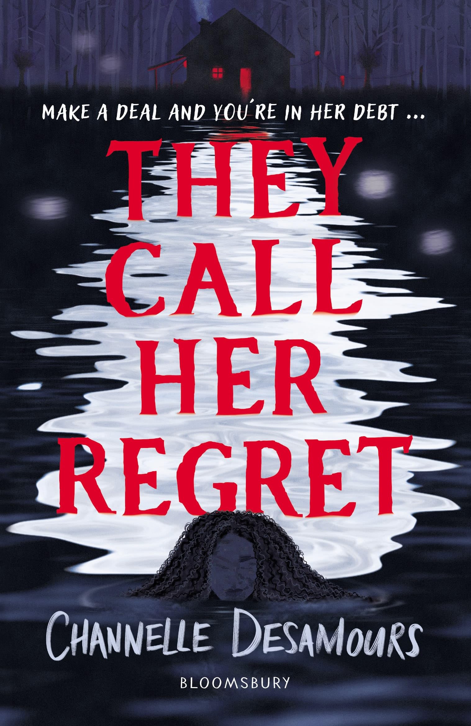 Front cover of the book 'They Call Her Regret' by Channelle Desamours.