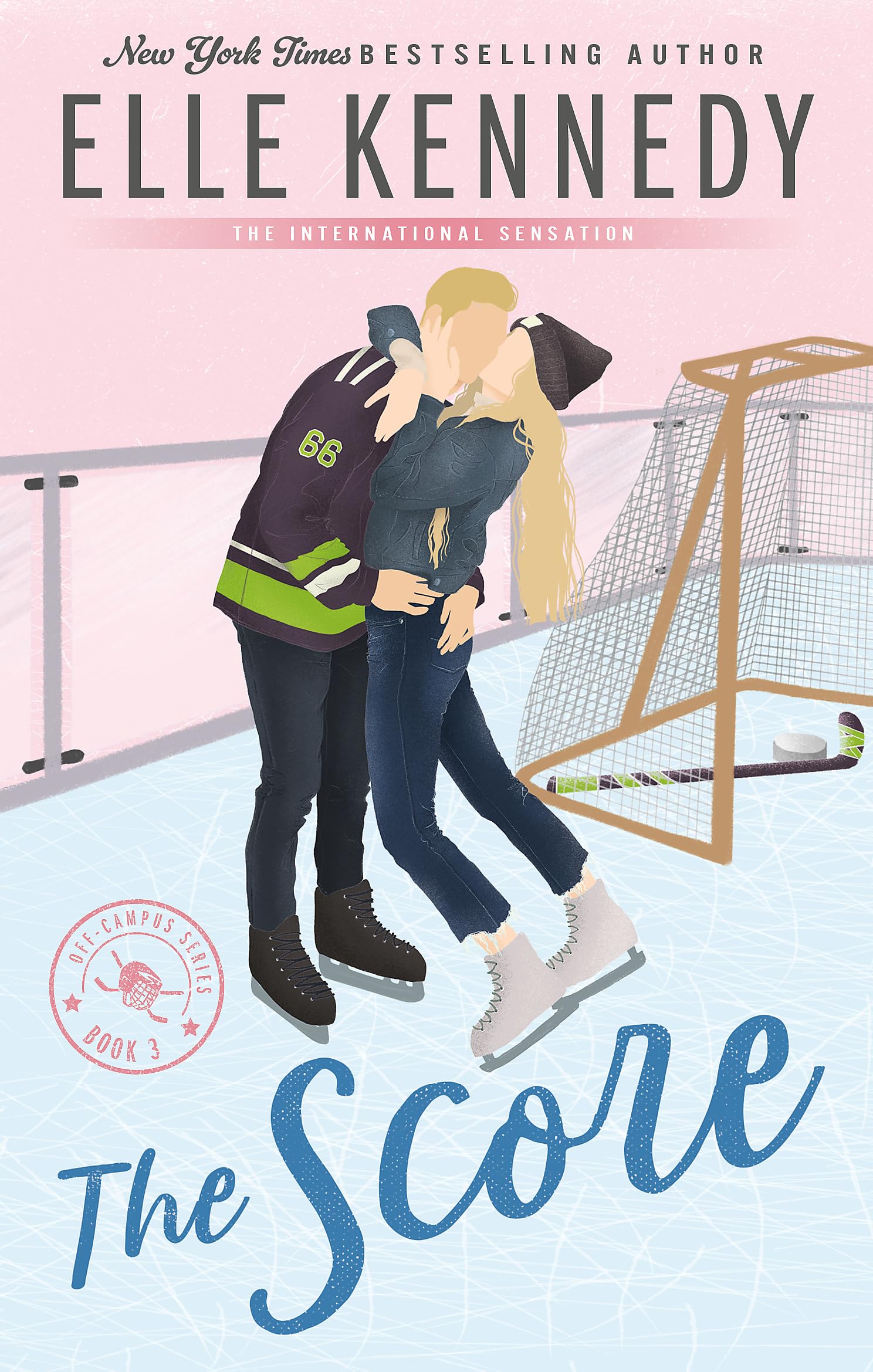 Front cover of the book 'The Score: The addictive sports romance from TikTok sensation and bestselling author, Elle Kennedy! (Off-Campus)' by Elle Kennedy.