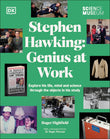 Front cover of the book 'The Science Museum Stephen Hawking Genius at Work: Explore His Life, Mind and Science Through the Objects in His Study' by Roger Highfield.