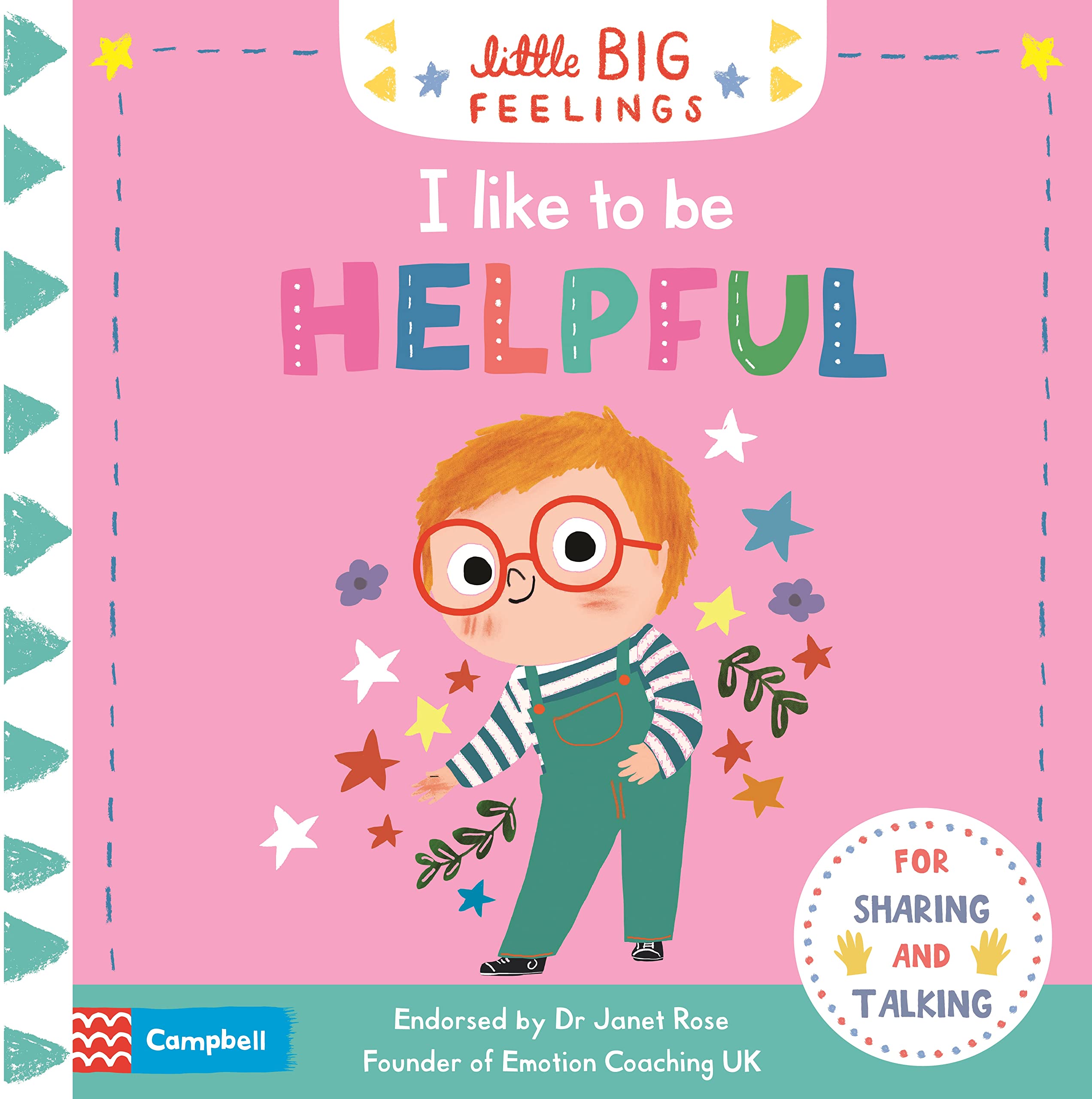 Front cover of the book 'I Like To Be Helpful (Little Big Feelings)' by Campbell Books.