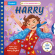 Front cover of the book 'Little Superstars: Harry' by Mariana Avila Lagunes.