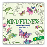 Front cover of the book 'Mindfulness: Coloring Book for Adults with Tear out Sheets I Coloring for Anxiety Relief and Mind Relaxing I Unwind and' by Pengiun.