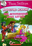 Front cover of the book 'Thea Stilton Mouseford Academy #9: The Mysterious Love Letter Stilton, Geronimo' by Geronimo Stilton.