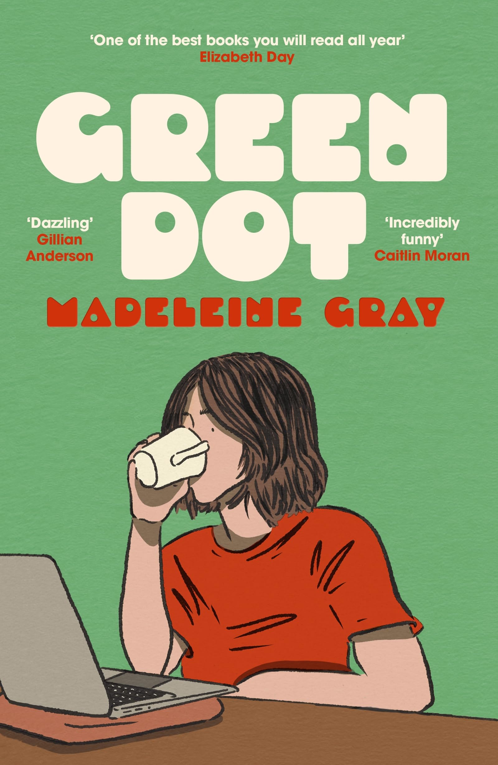 Front cover of the book 'Green dot' by Madeleine Gray.