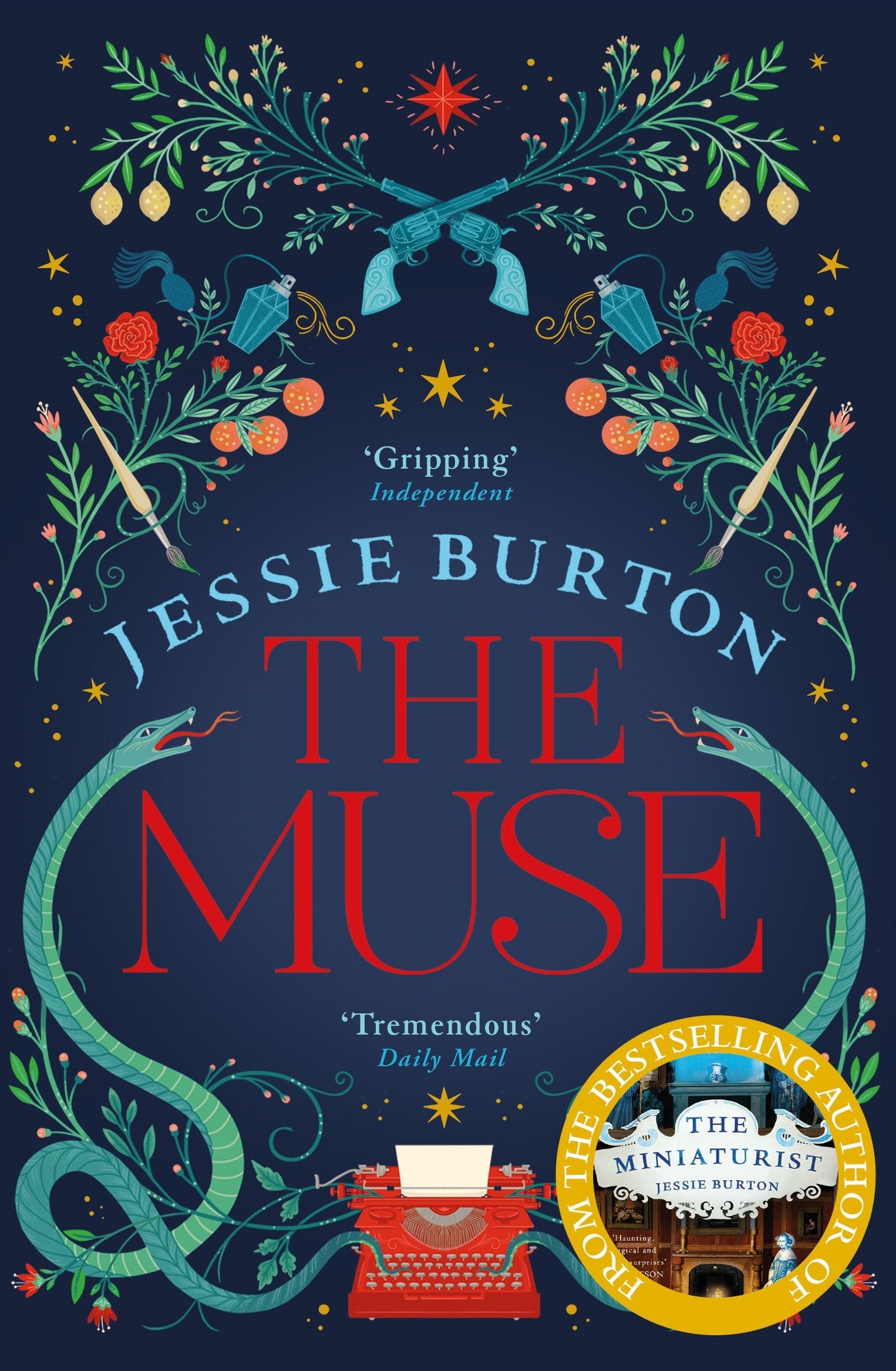 Front cover of the book 'Muse' by Jessie Burton.
