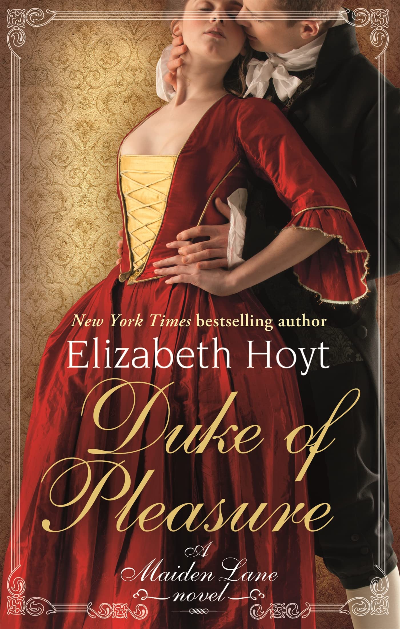 Front cover of the book 'Duke of Pleasure' by Hoyt Elizabeth.