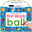 Front cover of the book 'Wipe Clean: First Words' by Roger Priddy.