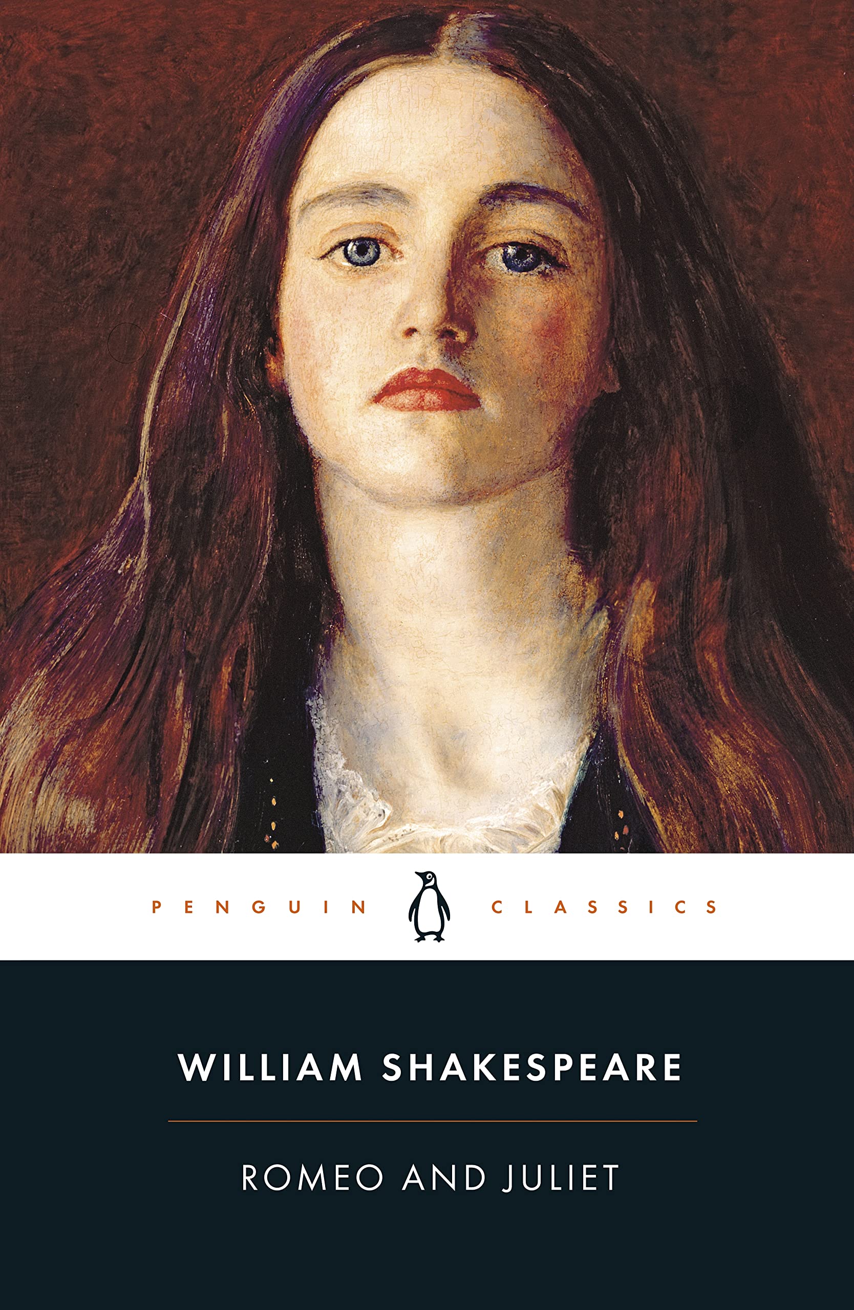 Front cover of the book 'Romeo and Juliet' by William Shakespeare.