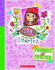 Front cover of the book 'Ella Dairies #7: Friends Not Forever' by Meredith Costain.